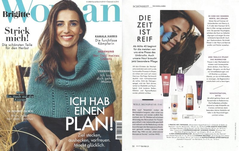 Brigitte Woman features the Watermelon cleanser! - Dr Botanicals