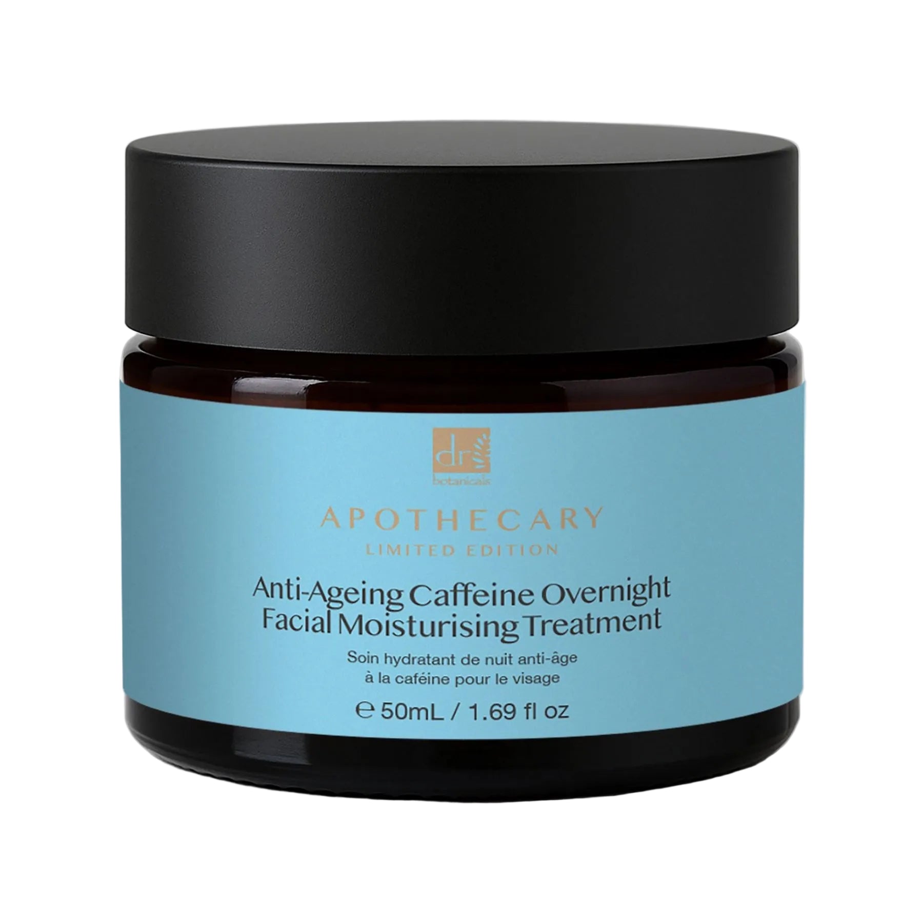 Tratamiento Hidratante Facial de Noche Anti-Edad con Cafeína 50ml