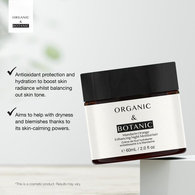 Hidratante de Noche de Mandarina y Naranja 60ml