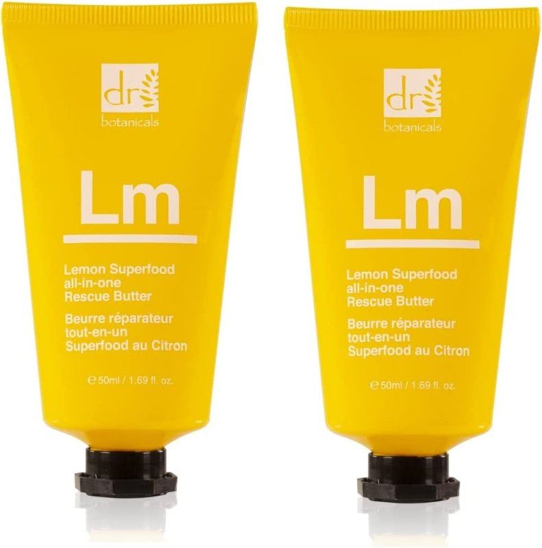 Kit dúo de crema hidratante de mantequilla de rescate todo en uno Lemon Superfood