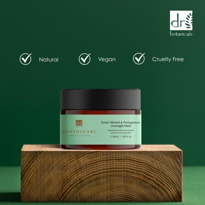Mascarilla de Noche de Almendras Dulces y Granada 50ml