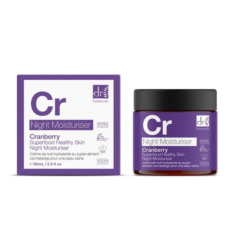 Cranberry Superfood Healthy Skin Night Moisturiser 60ml
