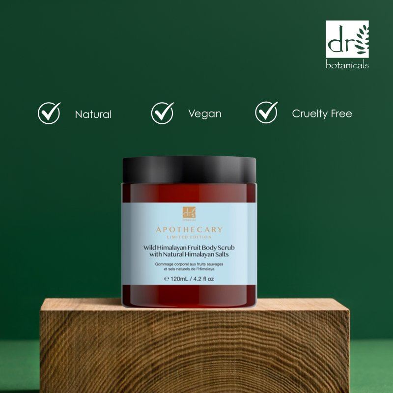 Exfoliante Corporal de Frutas Silvestres del Himalaya con Sales Naturales del Himalaya 120ml
