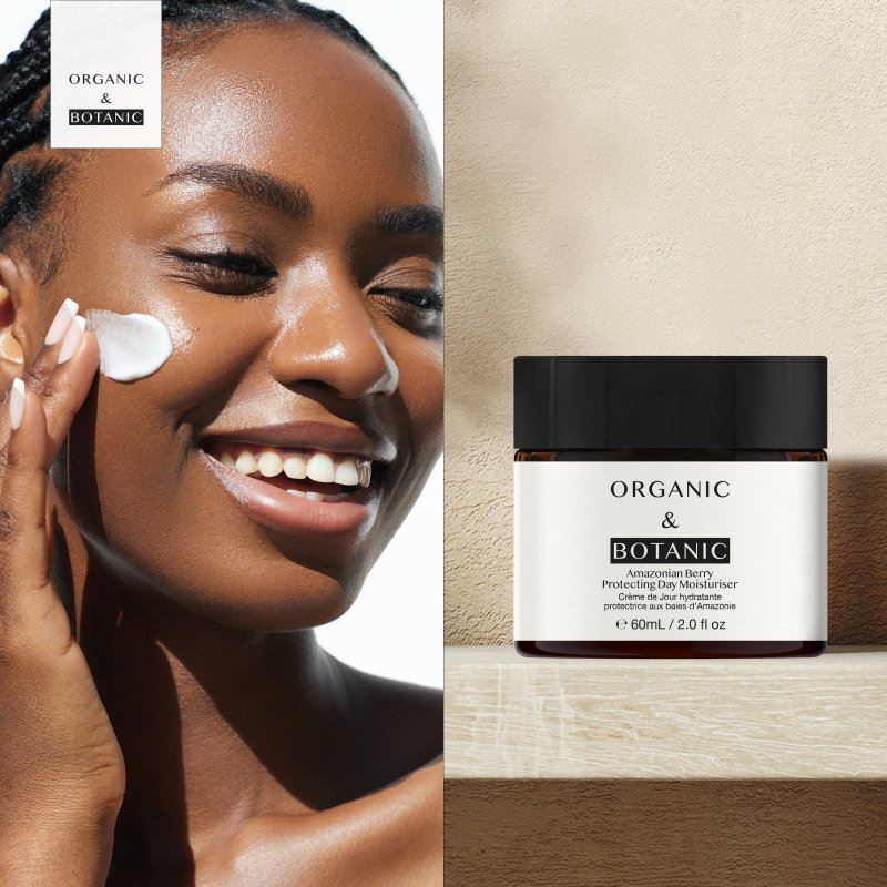 Amazonian Berry Day Moisturizer with Vitamin C & Plant Extracts - 60ml - Lightweight Hydration, Antioxidant Protection, & Brightening for Radiant Skin