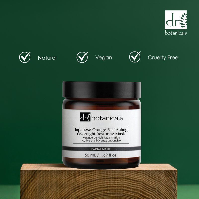 Mascarilla Restauradora de Noche de Acción Rápida de Naranja Japonesa 50ml