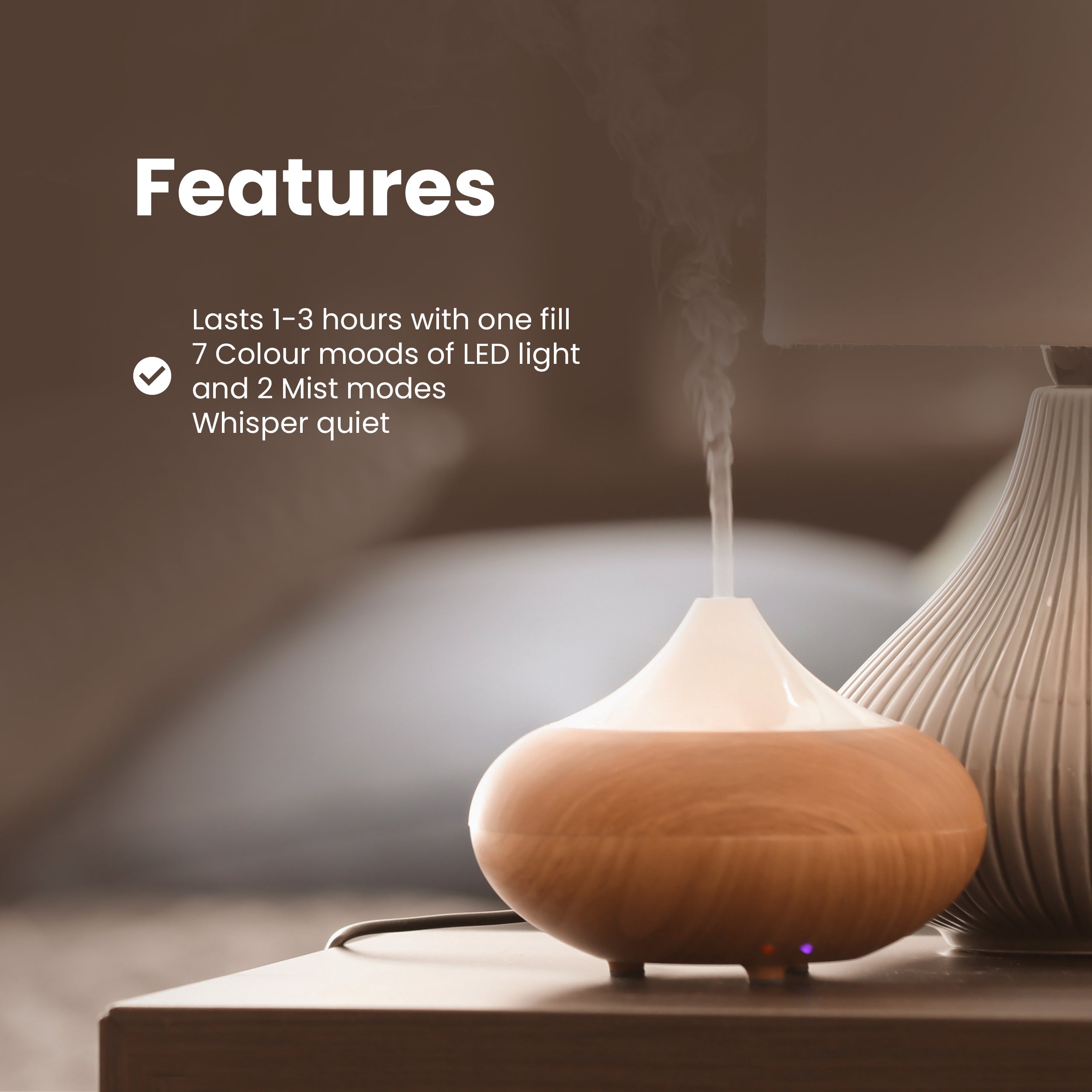Sensory Spa Diffuser Clear Top USB