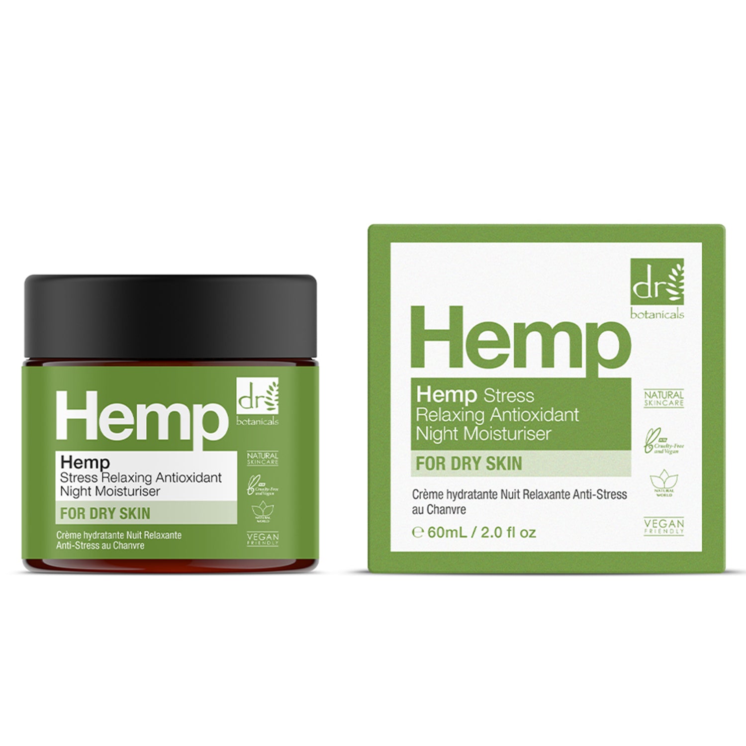 Hidratante de Noche Antioxidante Relajante Estrés 60ml