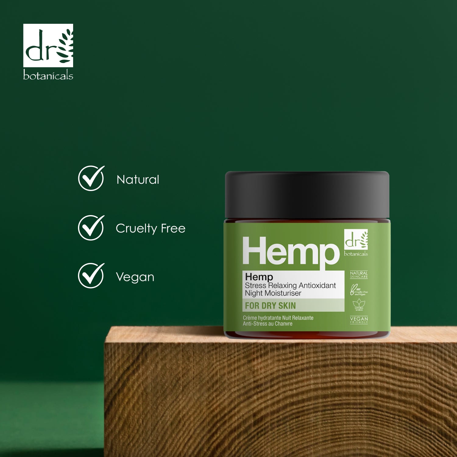 Hidratante de Noche Antioxidante Relajante Estrés 60ml