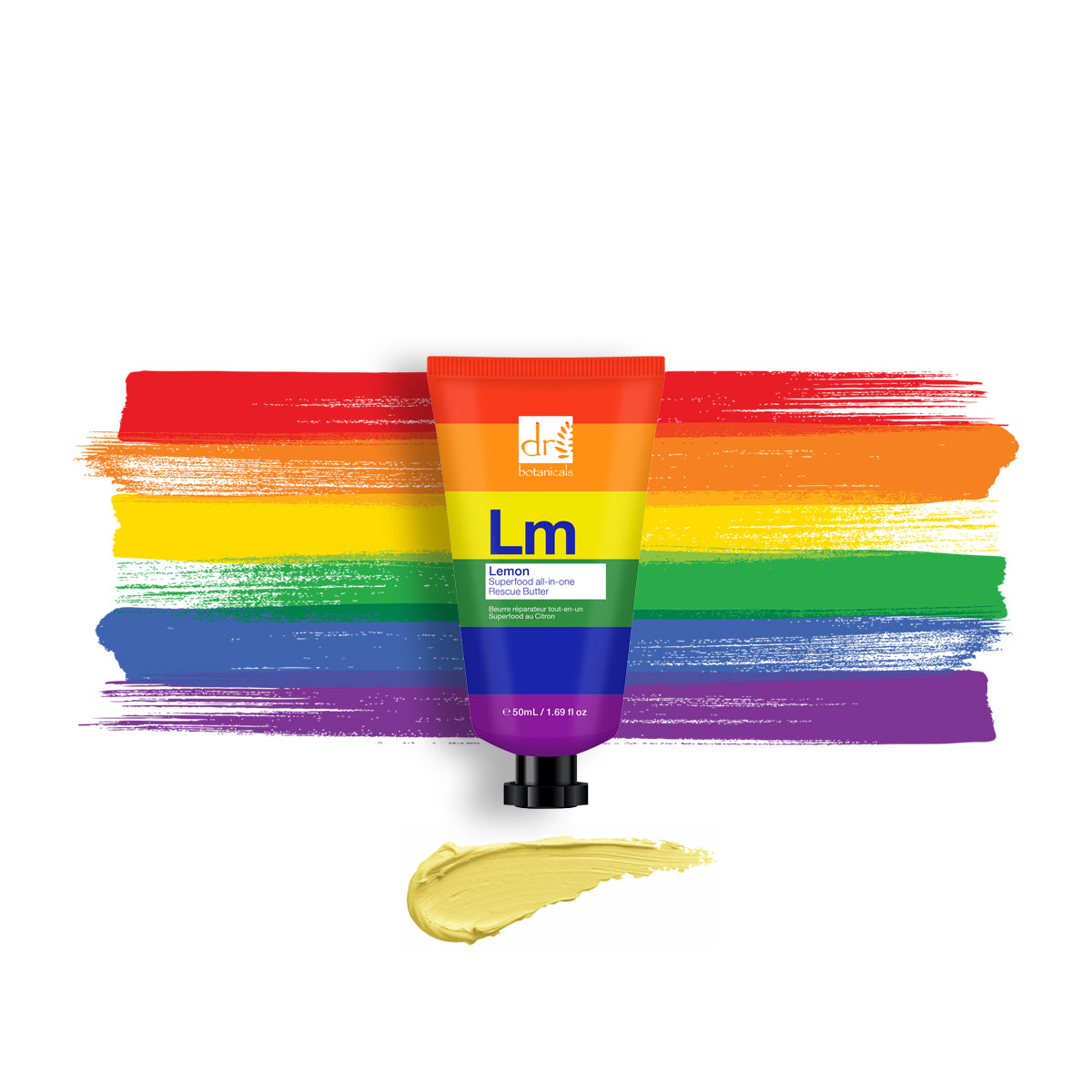 Dúo de edición Pride de mantequilla de rescate todo en uno con superalimento de limón