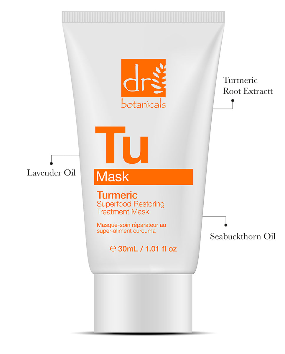 Mascarilla Tratamiento Restaurador de Cúrcuma 30ml