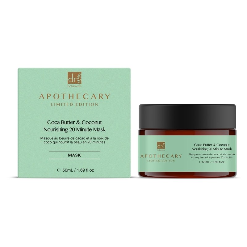 Coca Butter & Coconut Nourishing 20 Minute Mask 50ml - Dr Botanicals