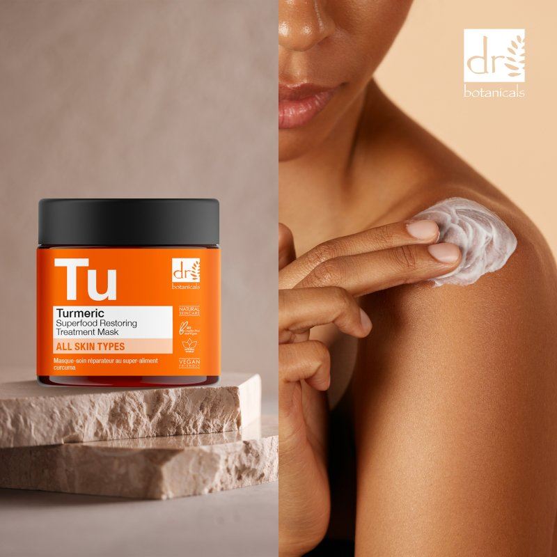 Mascarilla Tratamiento Restaurador Superalimento Cúrcuma 60ml