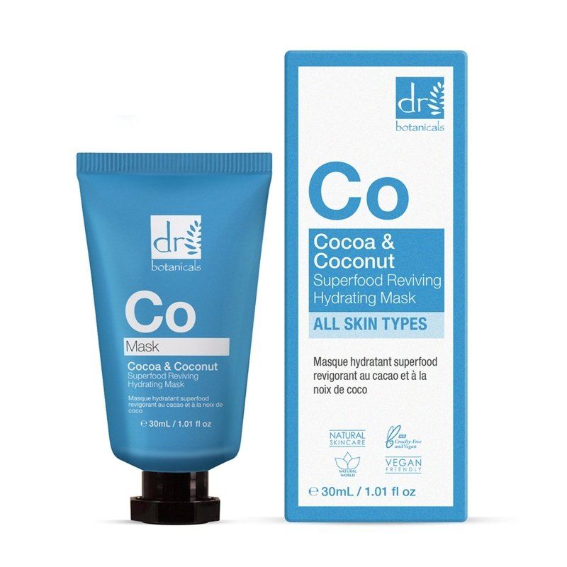 Mascarilla Hidratante Revitalizadora Superalimento Cacao y Coco 30ml
