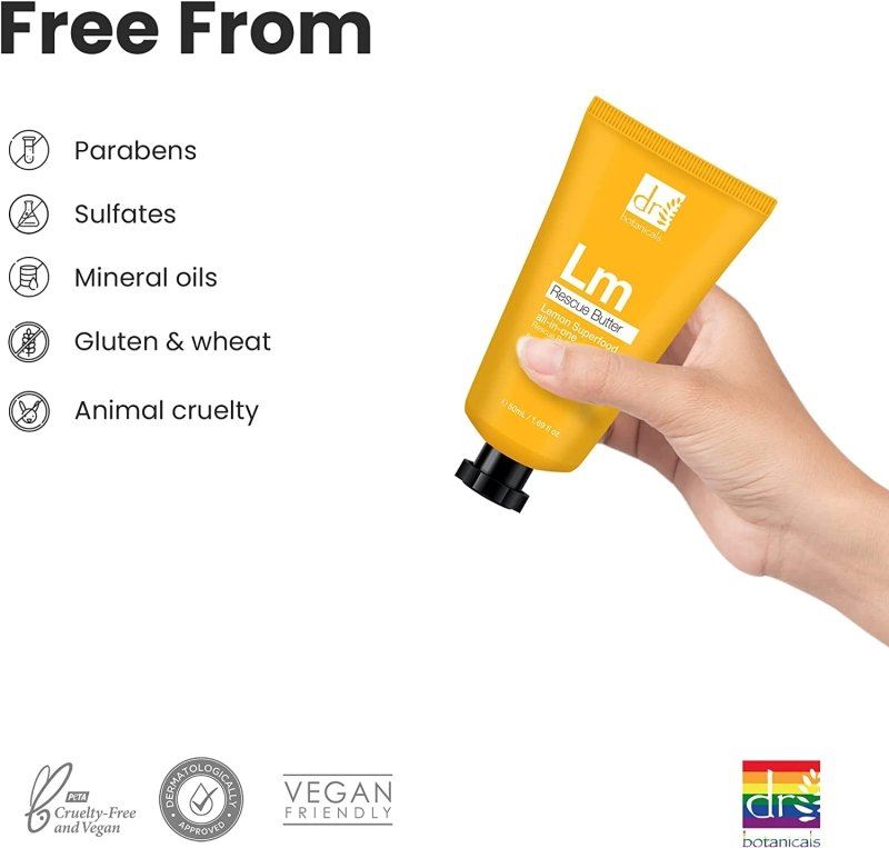 Kit dúo de crema hidratante de mantequilla de rescate todo en uno Lemon Superfood