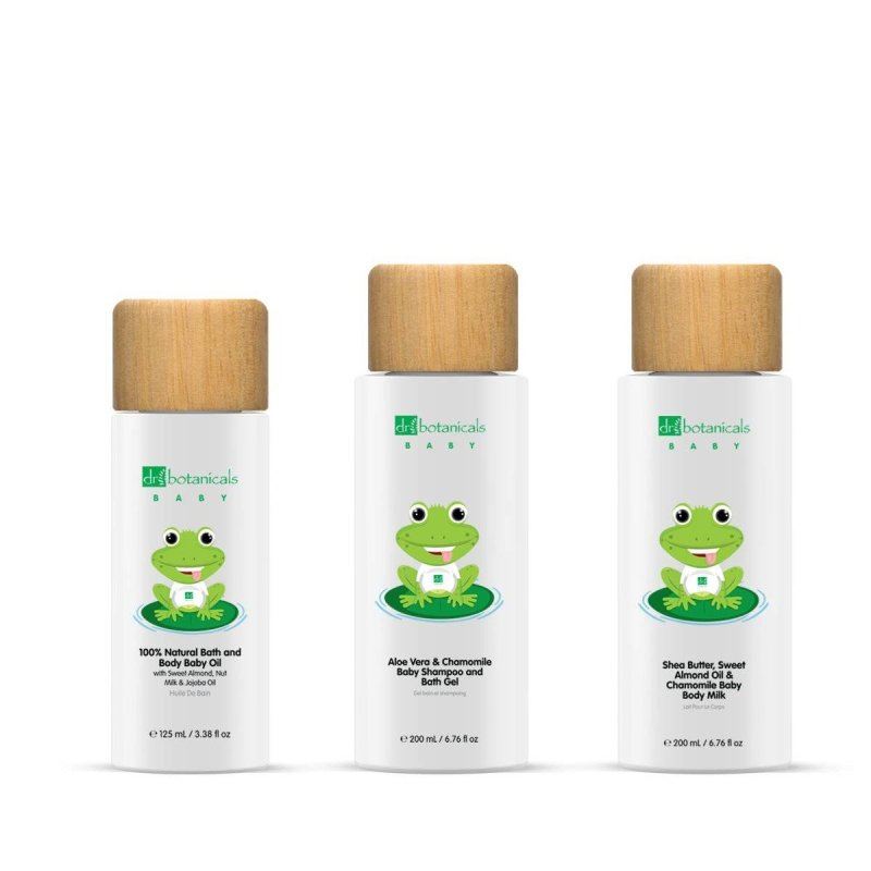 Collection Shampoo & Bath Gel Body Oil & Milk Kit
