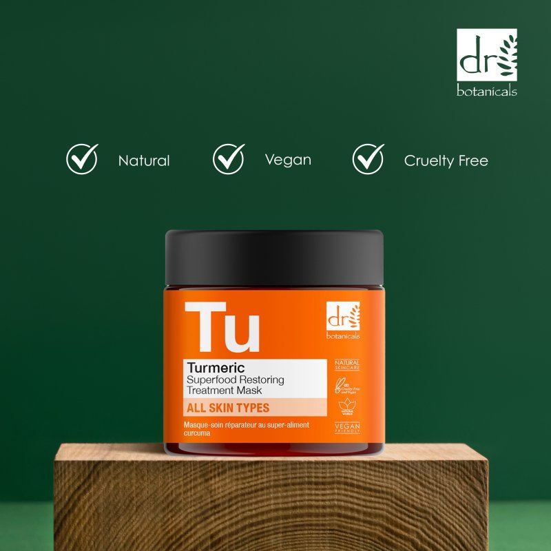 Mascarilla Tratamiento Restaurador Superalimento Cúrcuma 60ml