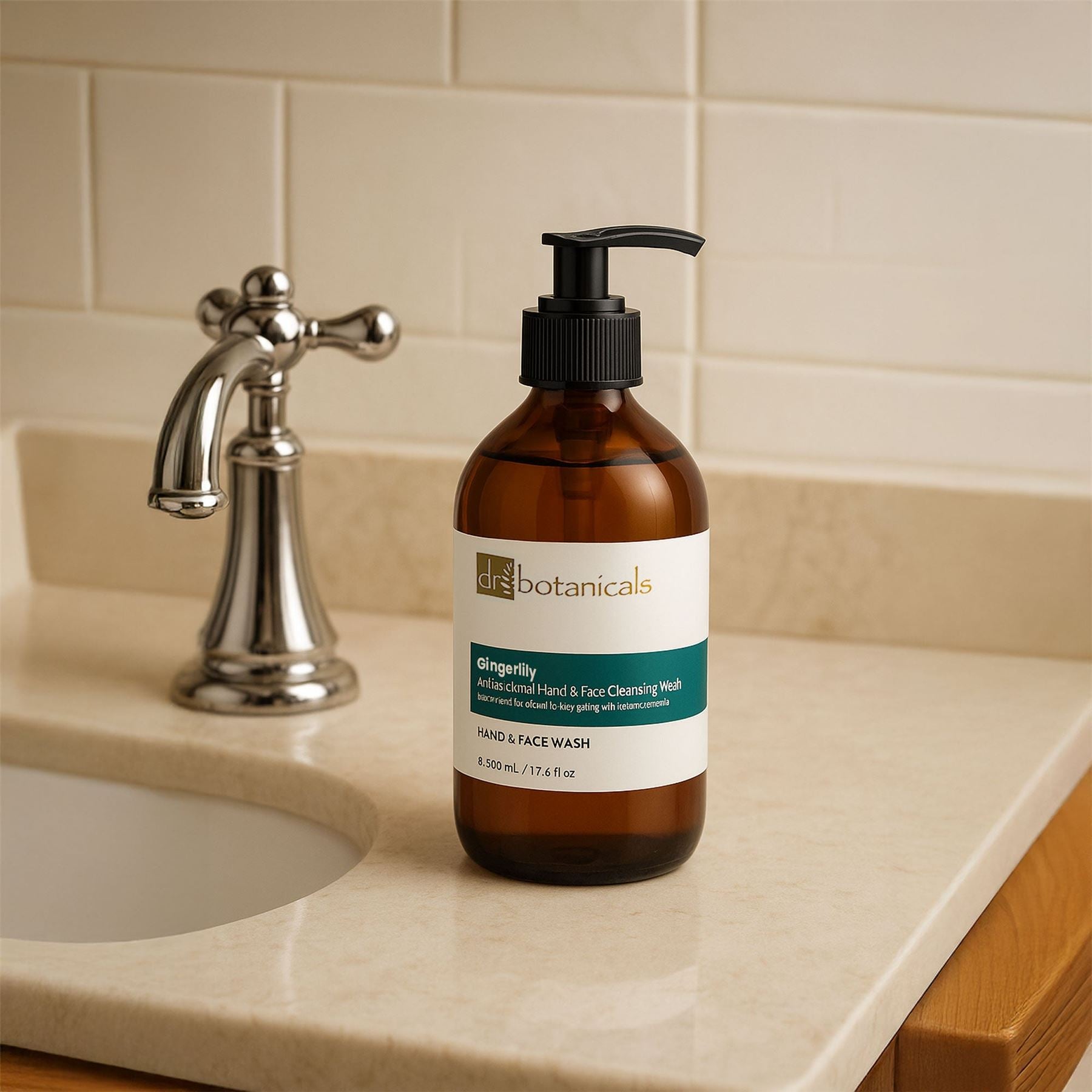 Gingerlily Jabón Limpiador Antibacteriano para Manos y Rostro 500ml