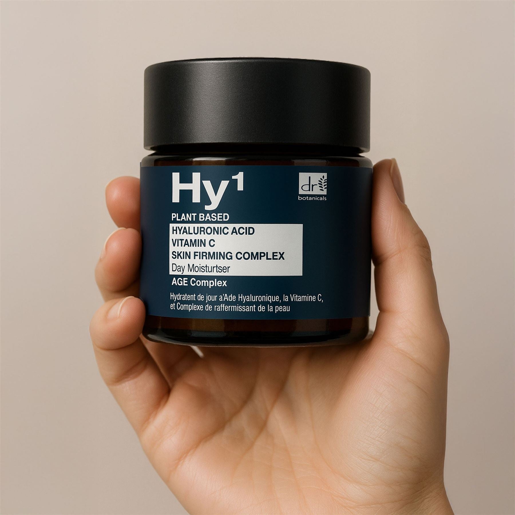 Ácido Hialurónico 1% y Vitamina C 1% y Complejo Reafirmante de la Piel 1% Hidratante de Día 60ml