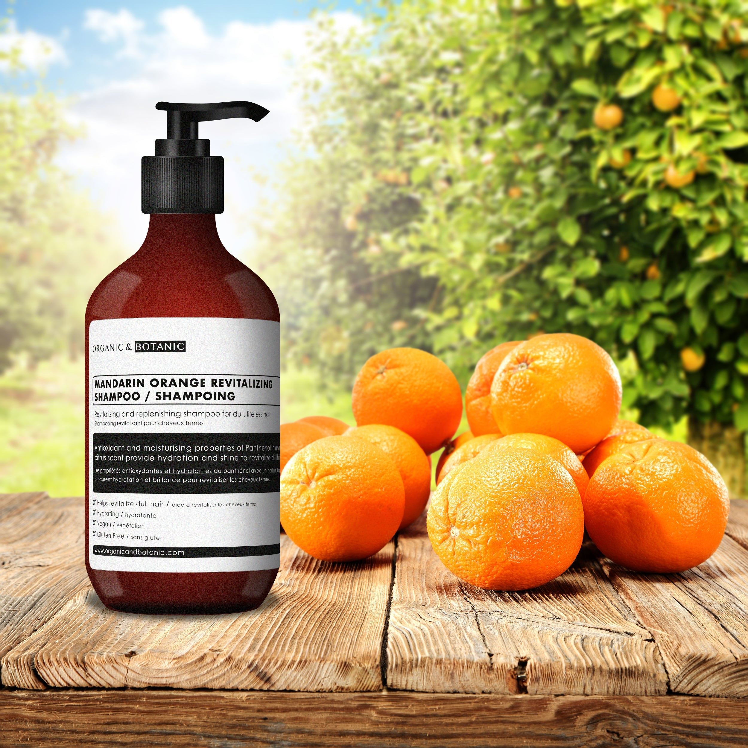 Champú Revitalizante Mandarina 500ml