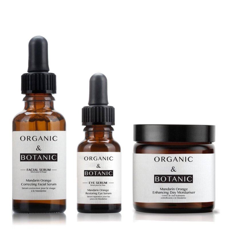 Kit completo de rutina mandarina naranja 