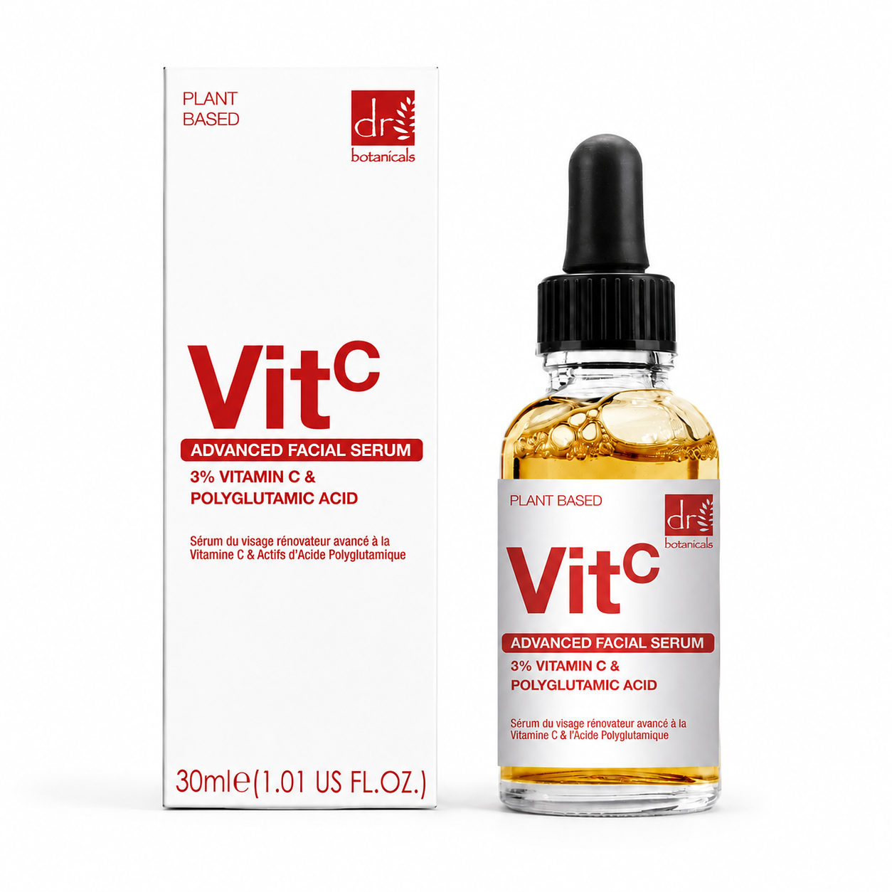 3% Vitamin C &  Polyglutamic Acid Facial Serum 30ml