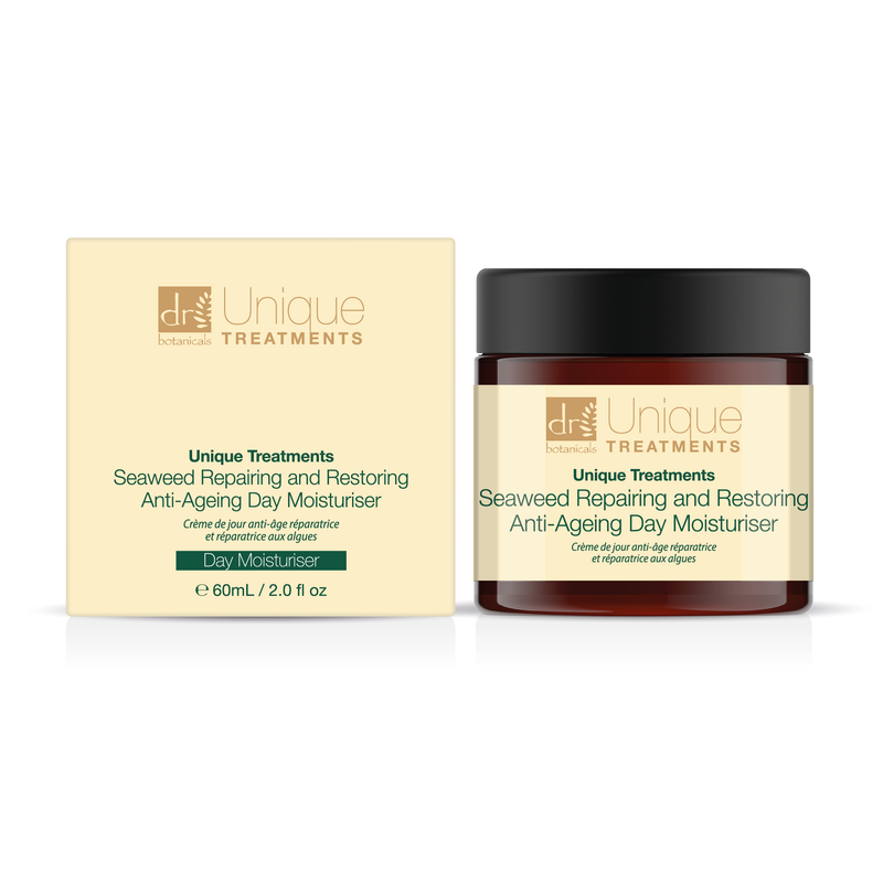 Unique Treatments Seaweed Repairing and Restoring Anti-Ageing Day Moisturiser + Rose & Lavendar Super Strength Anti-Ageing Eye Serum + Seaweed Repairing 8 Hour Under Eye Nutrition Serum