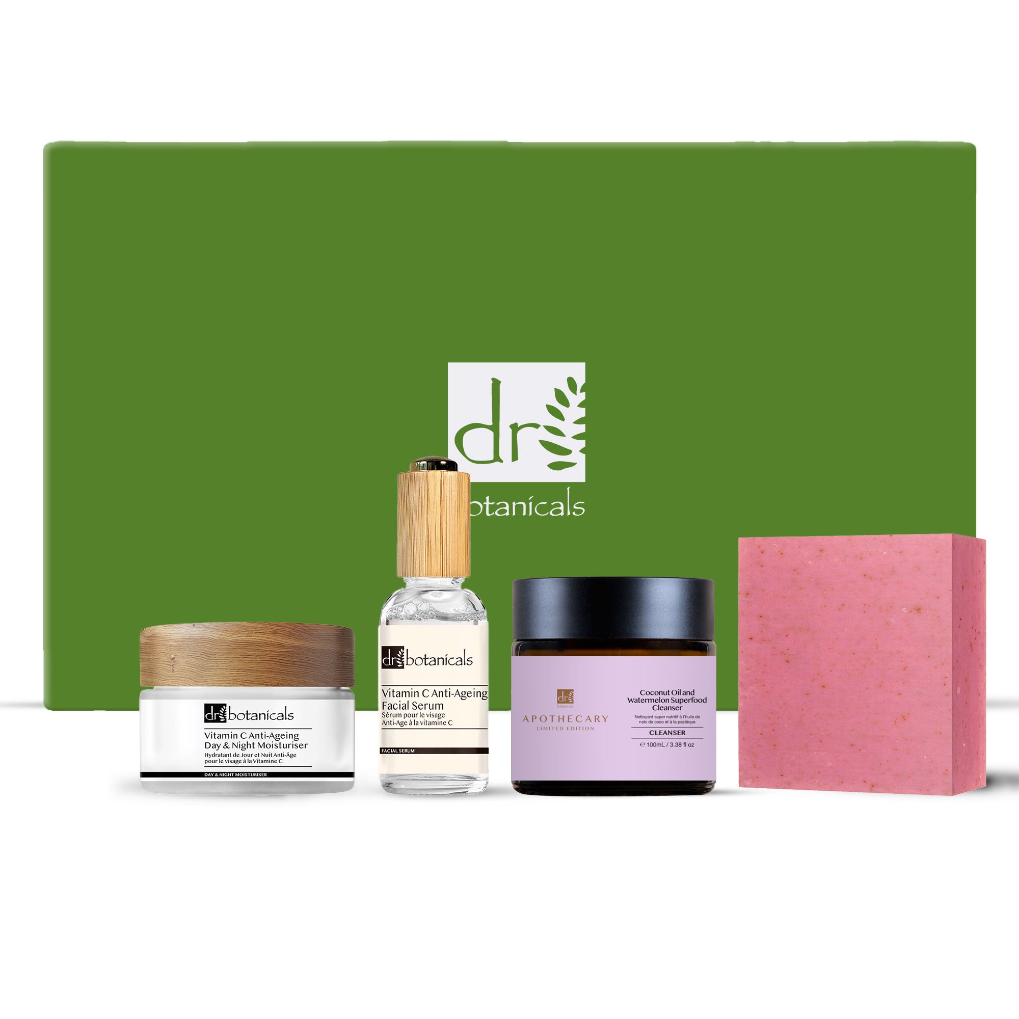 Dr Botanicals Vitamin C Anti-Ageing Morning Skincare Gift Set