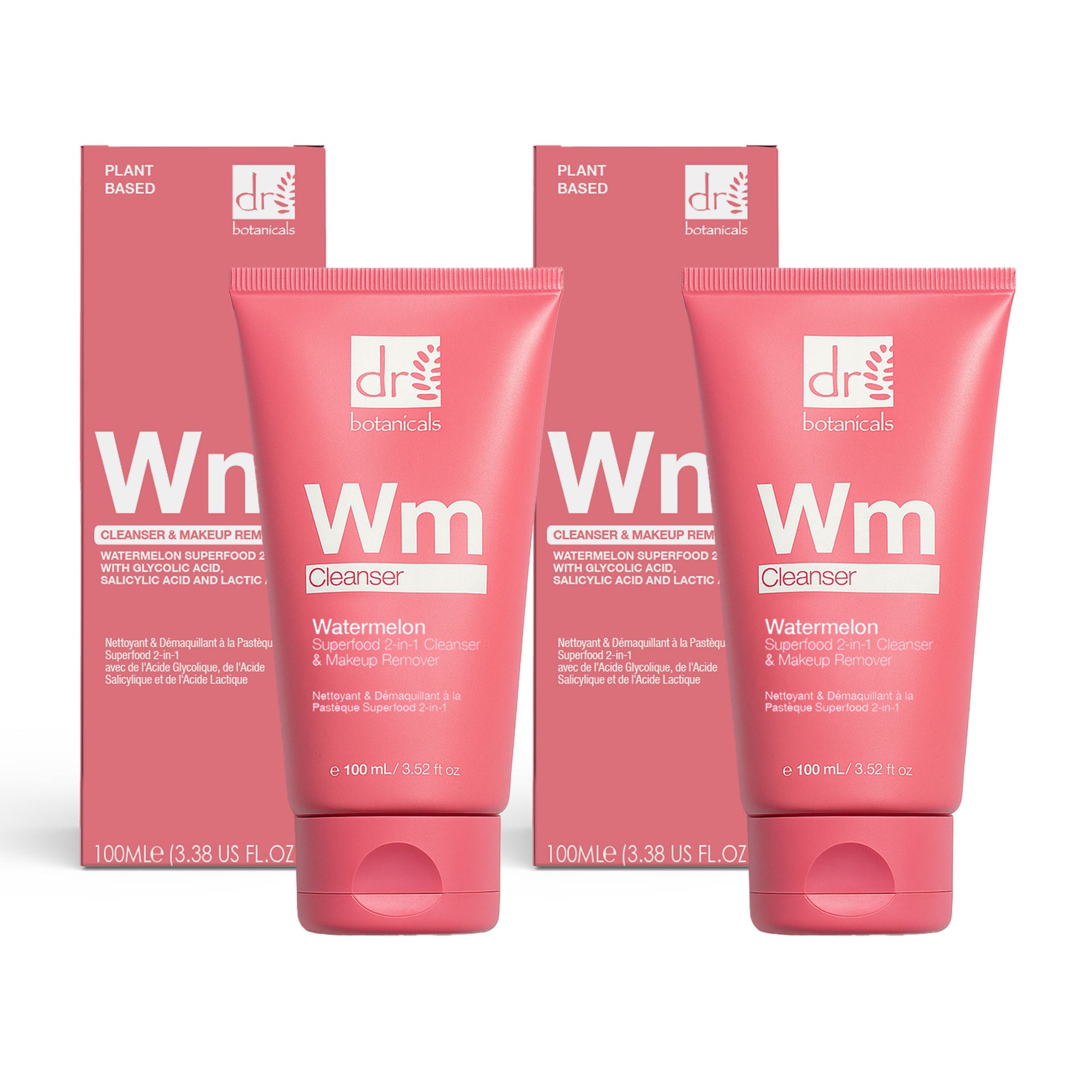 Watermelon 2 1 Cleanser & Makeup Remover 2 Pack