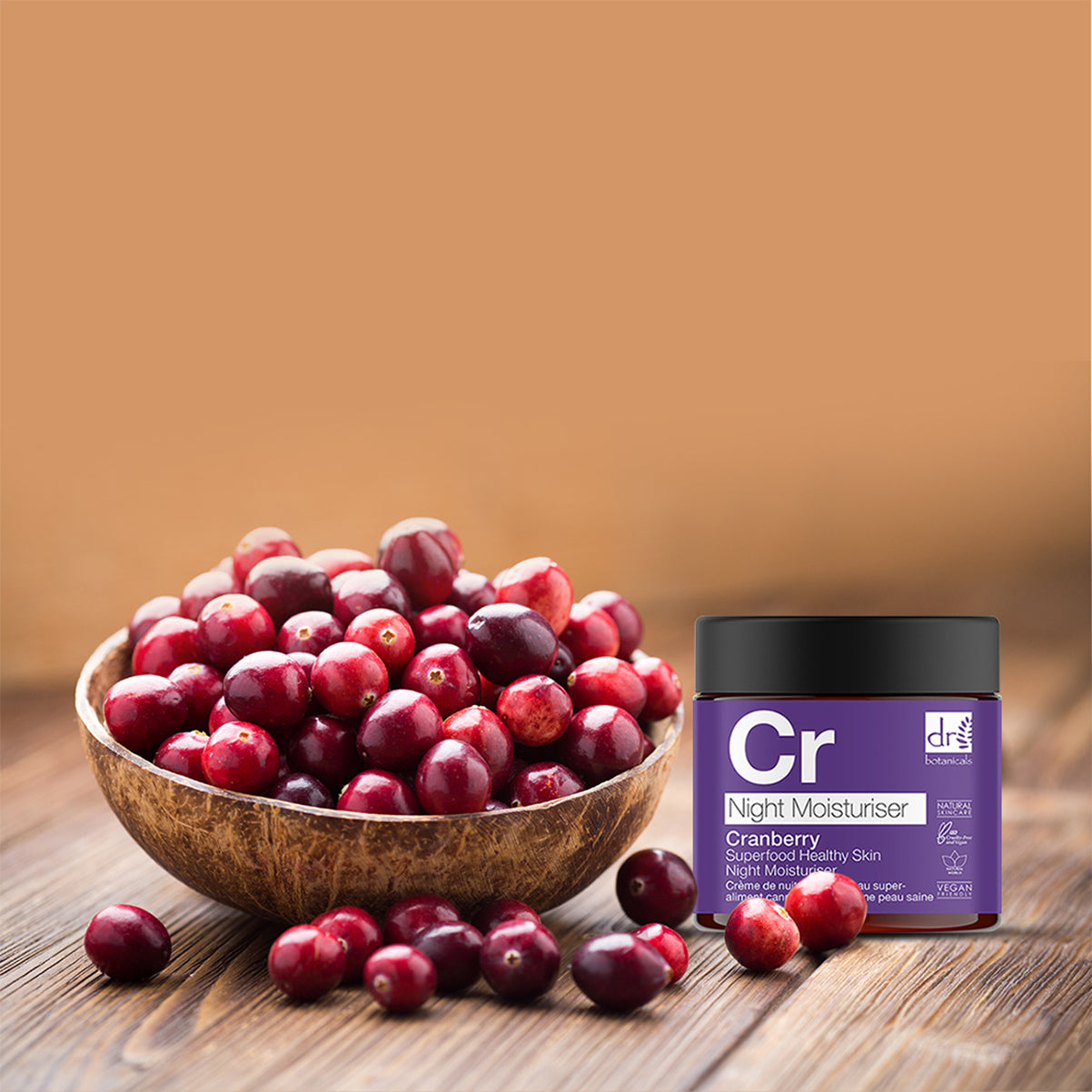 Cranberry Superfood Healthy Skin Night Moisturiser 60ml