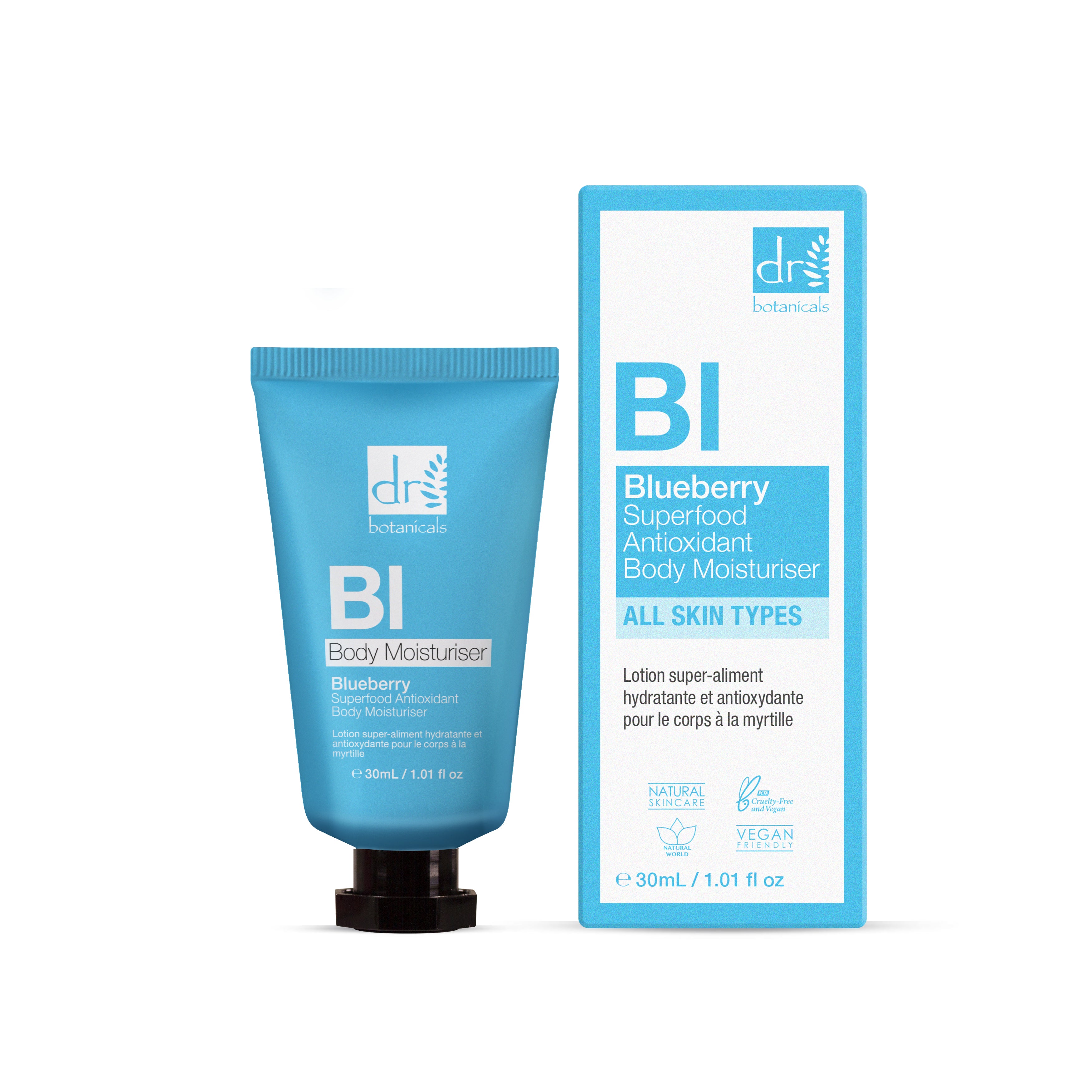 Blueberry Superfood Antioxidant Body Moisturiser Duo