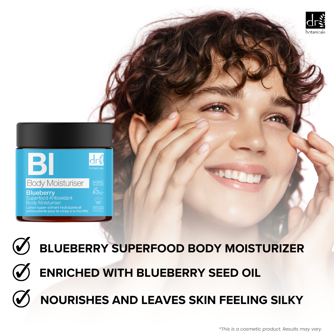 Blueberry Superfood Antioxidant Body Moisturiser 60ml