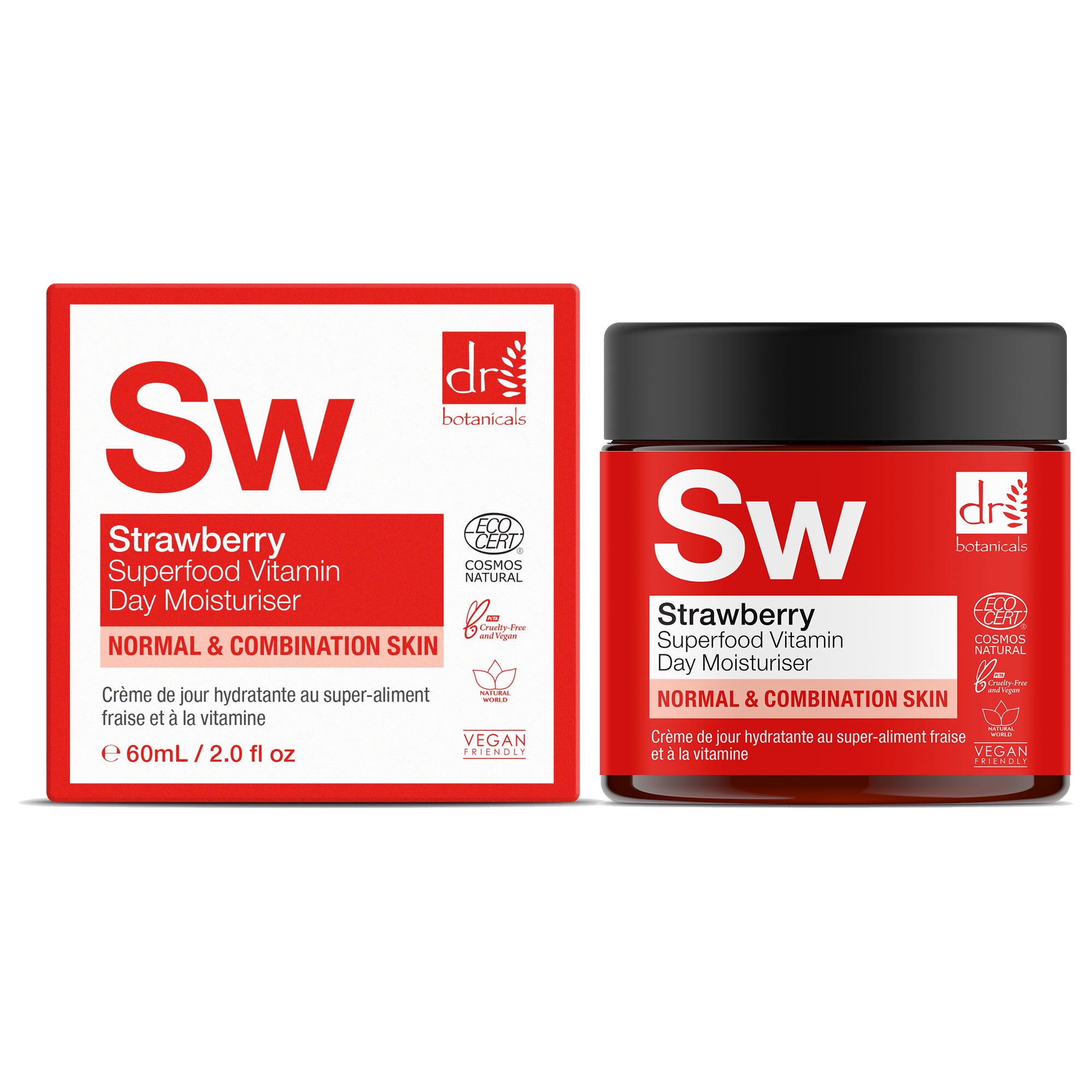 Strawberry Superfood Vitamin Day Moisturiser Duo