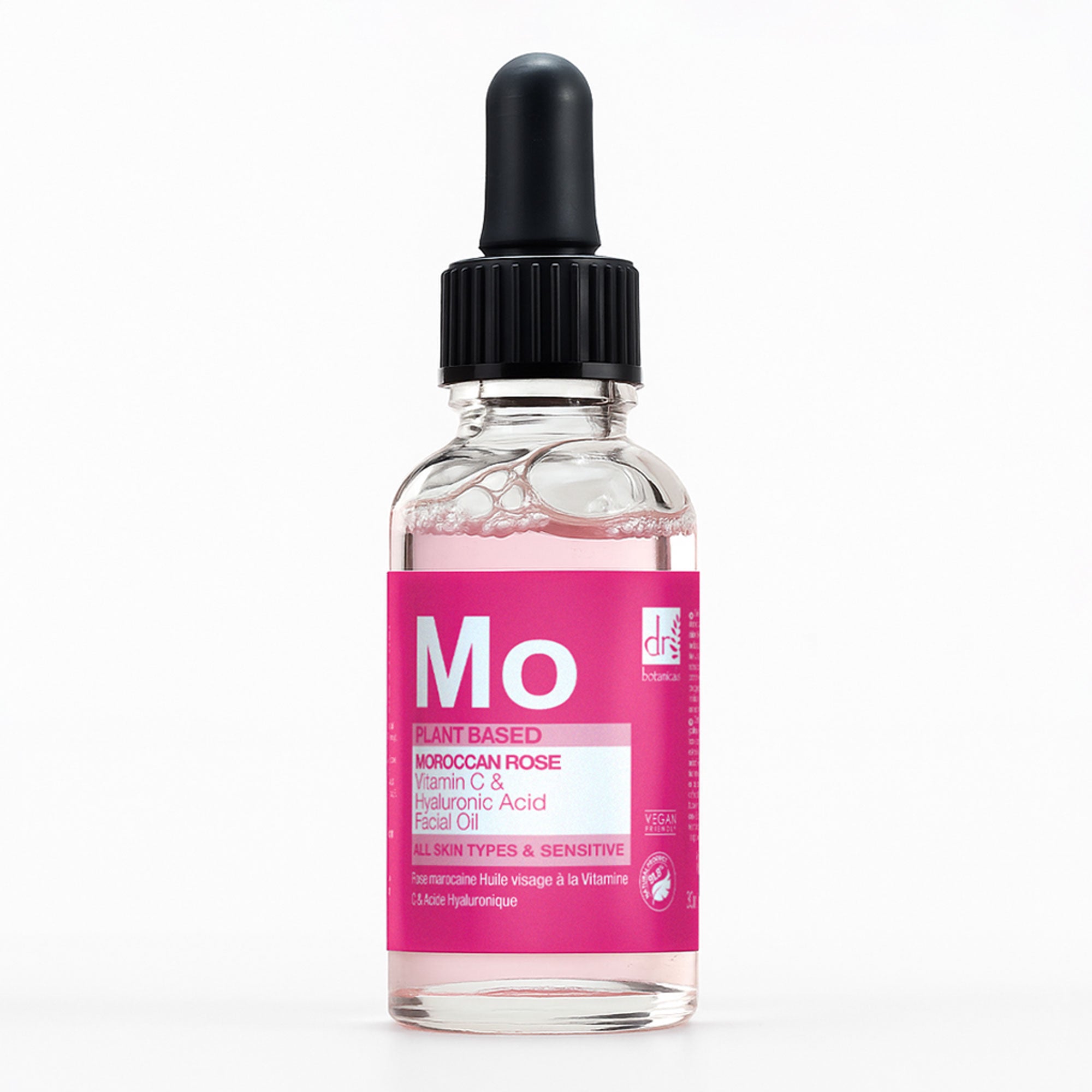 Moroccan Rose Facial Oil with Hyaluronic Acid & Vitamin C