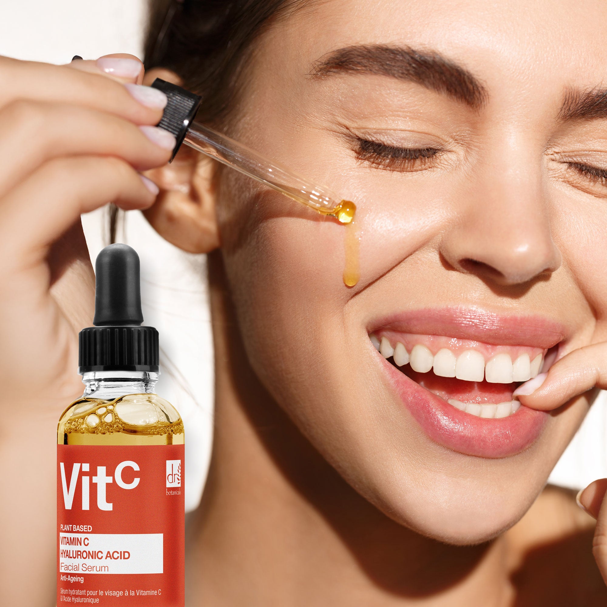 Vitamin C 5% & Hyaluronic Acid 2% Hydrating Facial Serum 30ml
