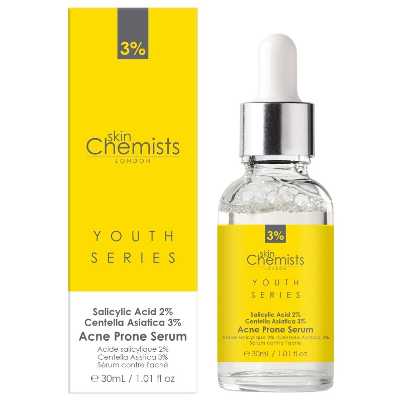 Acne Prone Serum Salicylic Acid 2%, Centella Asistica 3% 30ml - Dr Botanicals