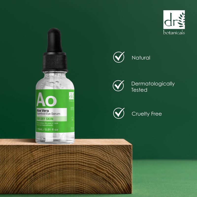 Aloe Vera Superfood Eye Serum 15ml - Dr Botanicals