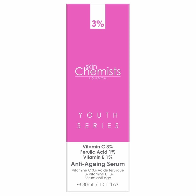 Anti - Ageing Serum Vitamin C 3%, Ferulic Acid 1%, Vitamin E 1% 30ml - Dr Botanicals