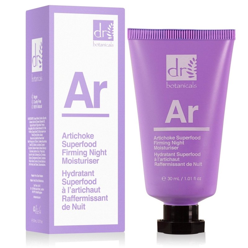 Artichoke Superfood Firming Night Moisturiser 30ml - Dr Botanicals