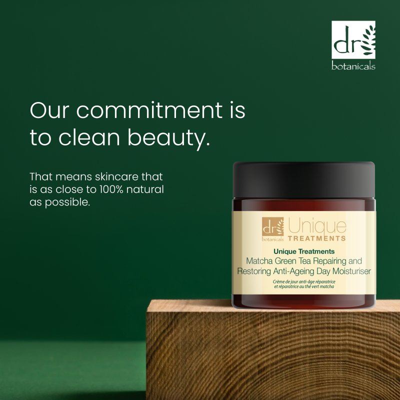 Unique Treatments Matcha Green Tea Repairing And Restoring Anti-Ageing Day Moisturiser 60ml