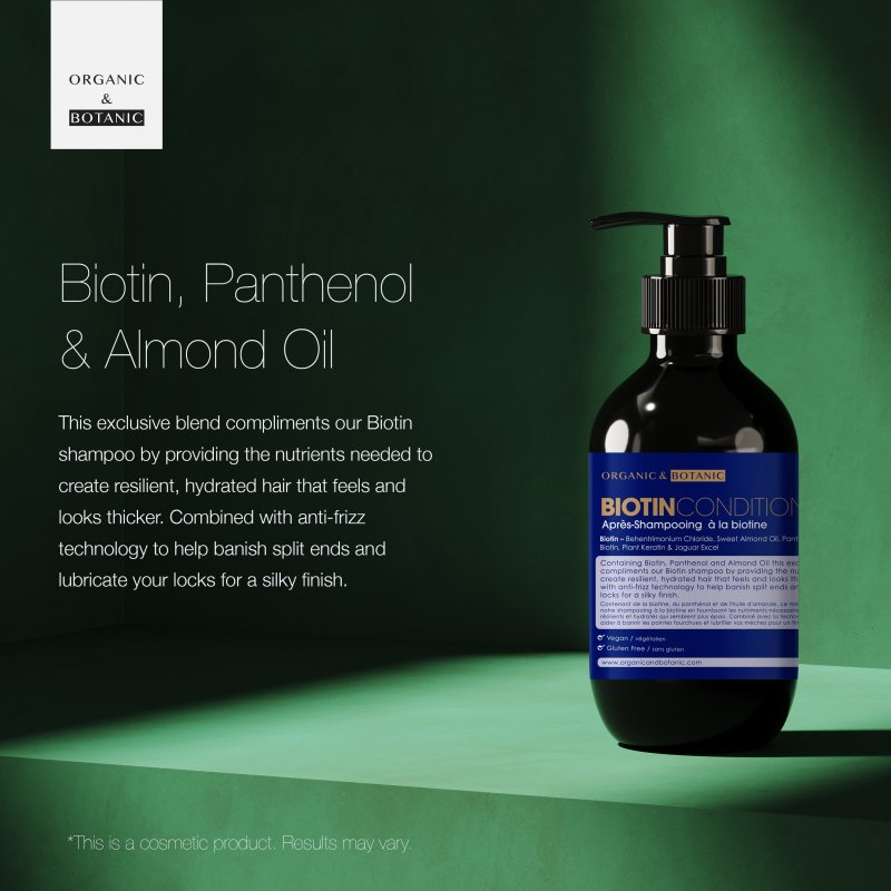 Biotin Conditioner 500ml - Dr Botanicals