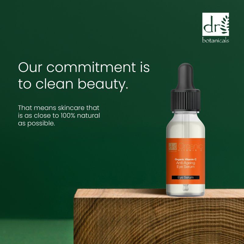 Suero de ojos antiedad con vitamina C orgánico 15 ml