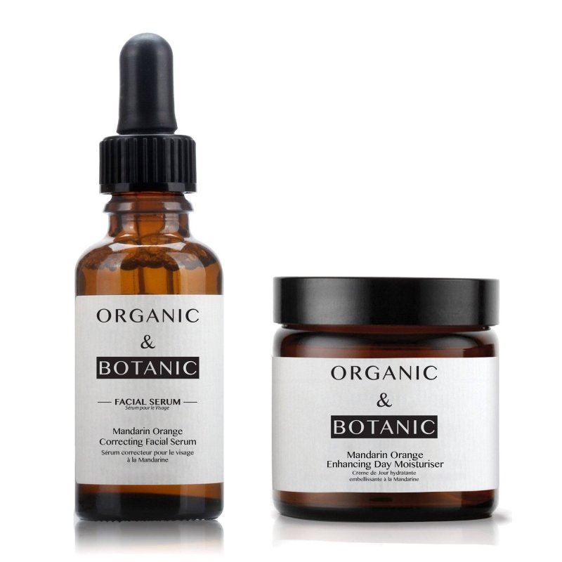 Kit Sérum Facial Mandarina Naranja + Hidratante de Día