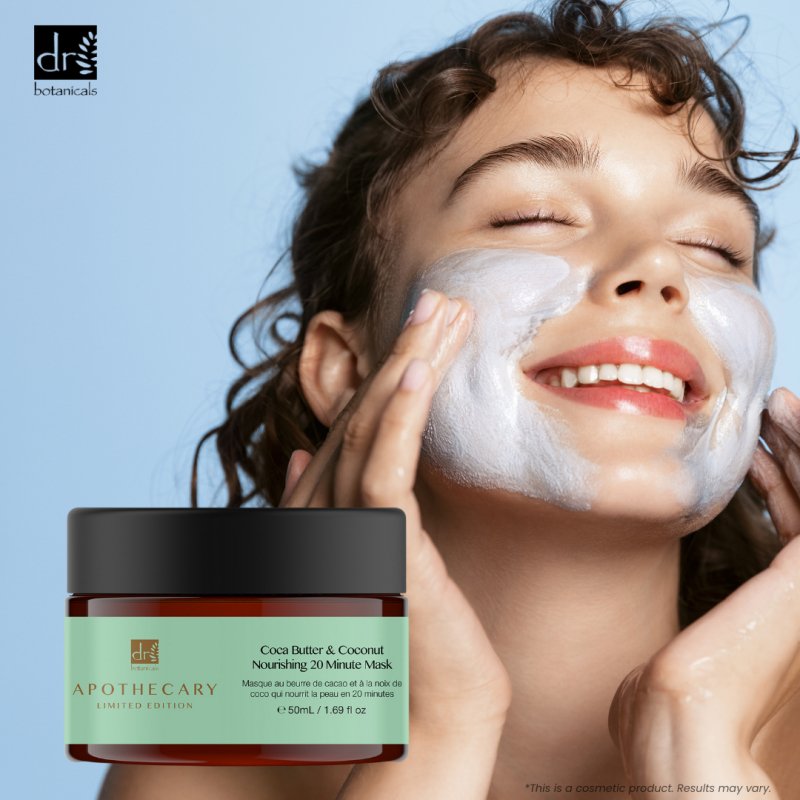 Coca Butter & Coconut Nourishing 20 Minute Mask 50ml - Dr Botanicals