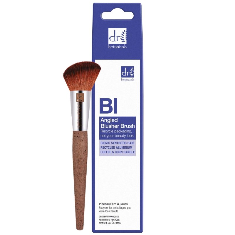 Coffee Ground Blush Brush - Dr Botanicals