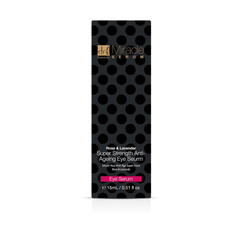 Unique Treatments Sérum para ojos antienvejecimiento superfuerte de rosa y lavanda 15 ml