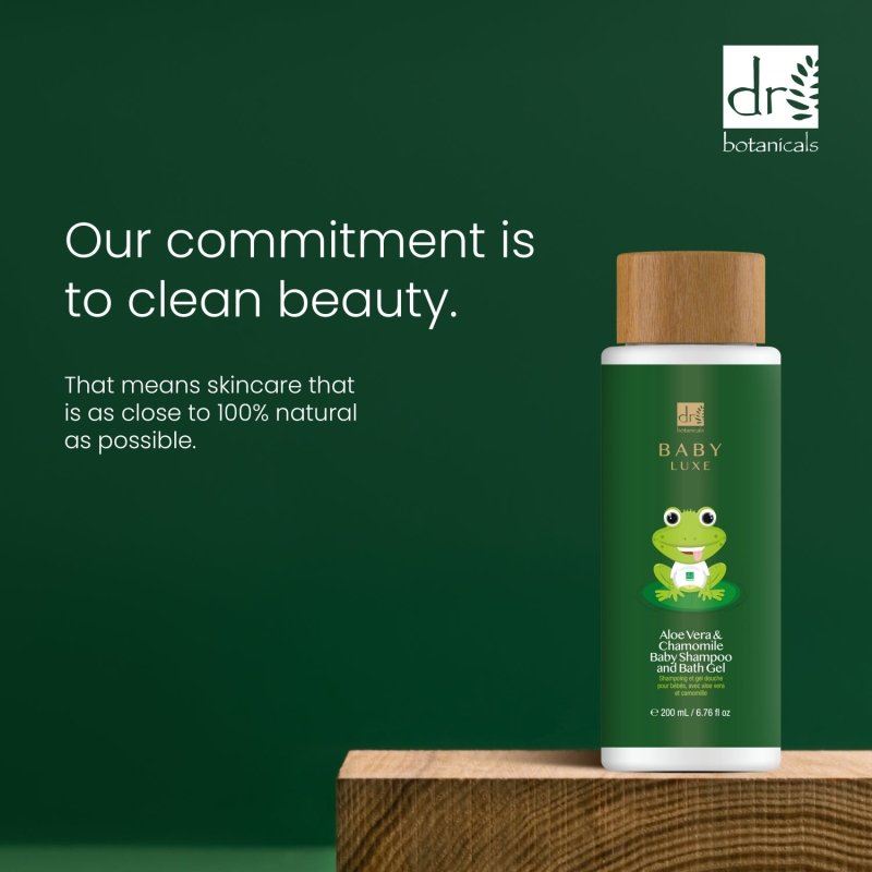 Baby Lux Champú y Gel de Baño Bebé Aloe Vera y Manzanilla 200ml
