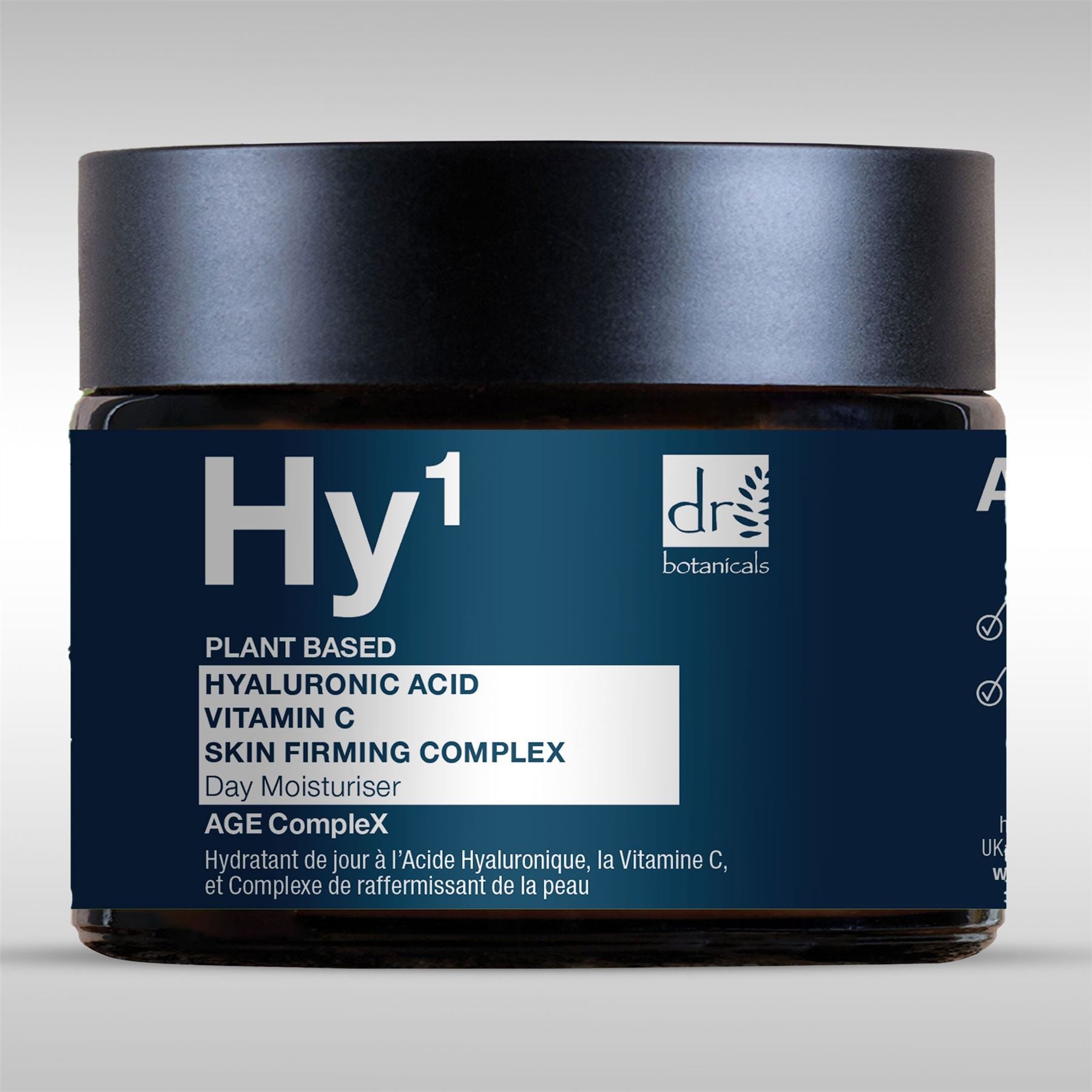 Ácido Hialurónico 1% y Vitamina C 1% y Complejo Reafirmante de la Piel 1% Hidratante de Día 60ml