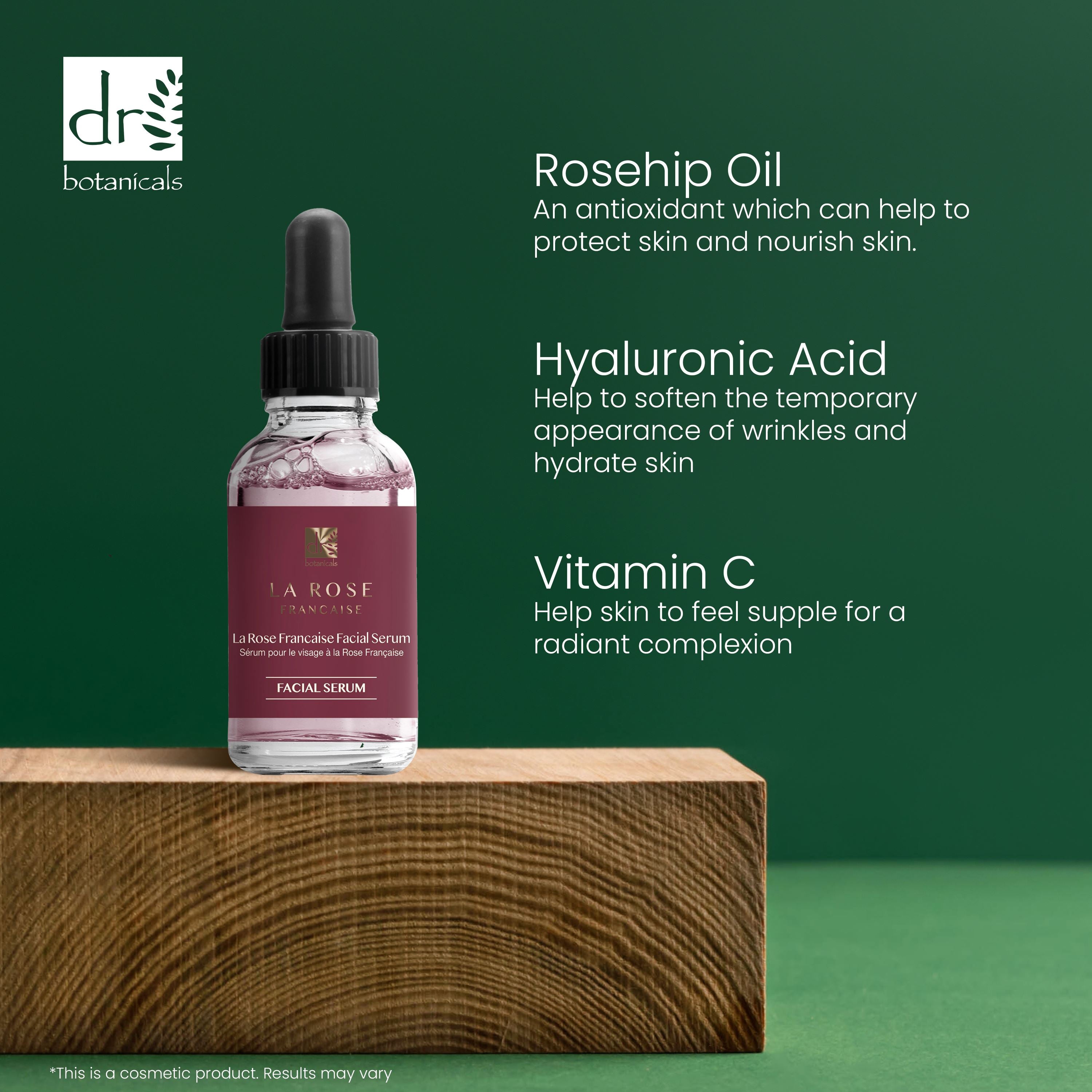 DB  La Rose Française - Day Moisturiser, Night Moisturiser and Facial Serum