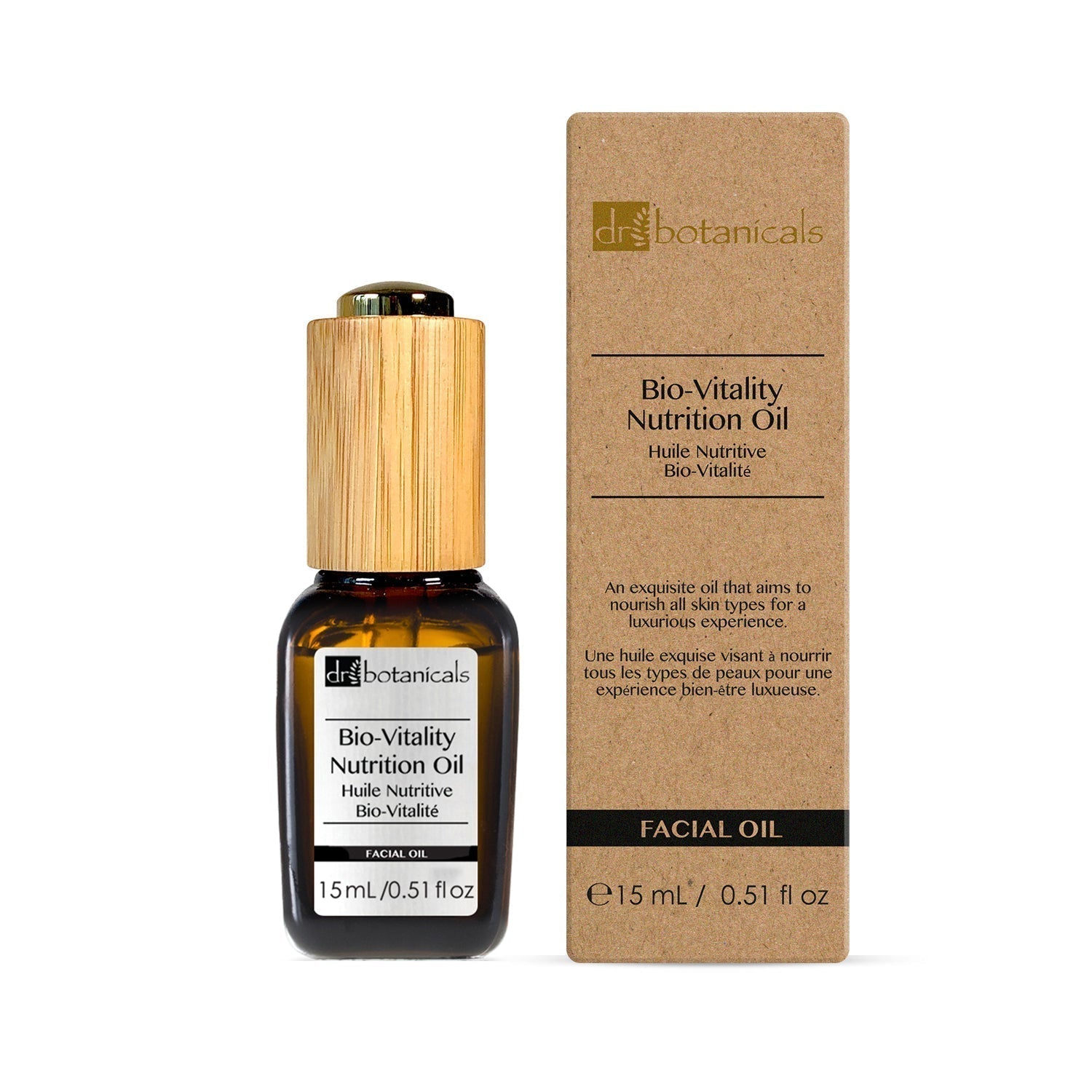 Dr Botanicals Bio-Vitality Nutrition Oil 15ml Twin Value Savings Pack