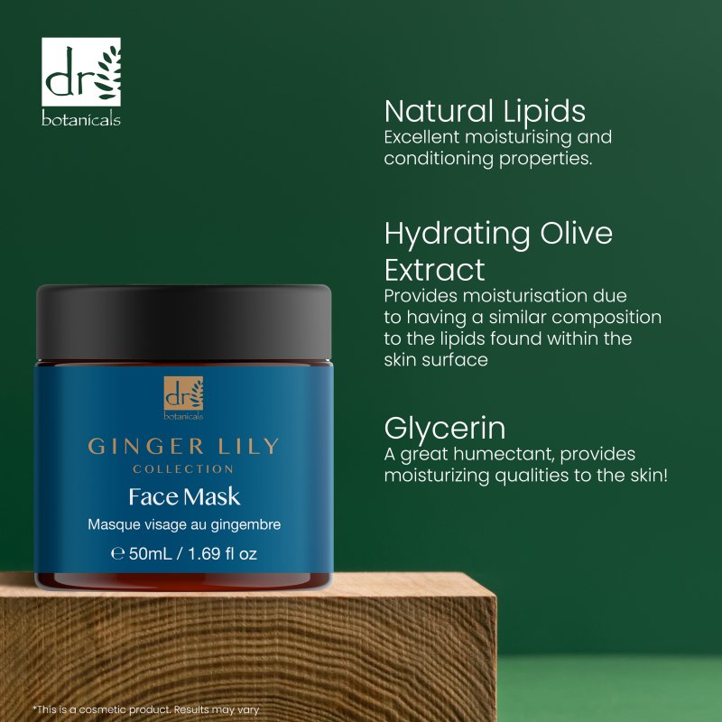 Gingerlily Mask 50ml - Dr Botanicals